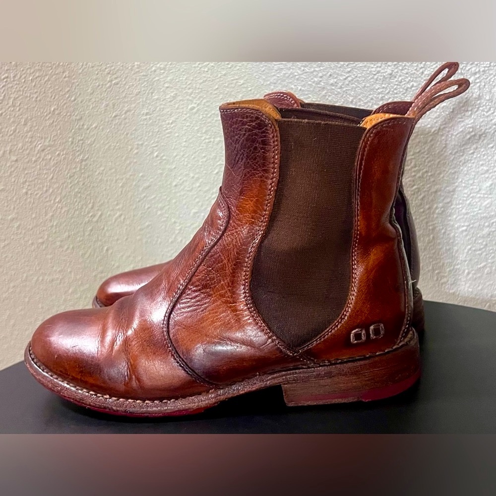 BED|STU Nandi Rustic Brown Leather Chelsea Boots Winter Outdoor Quality Classic - Picture 8 of 16